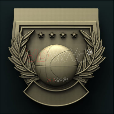BASKETBALL 3D STL 3DWave